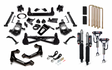 Cognito 7-Inch Premier Lift Kit with Elka 2.5 Reservoir Shocks For 20-22 Silverado/Sierra 2500/3500 2WD/4WD