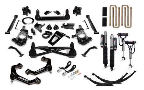 Cognito 7-Inch Elite Lift Kit with Elka 2.5 Reservoir Shocks For 20-22 Silverado/Sierra 2500/3500 2WD/4WD