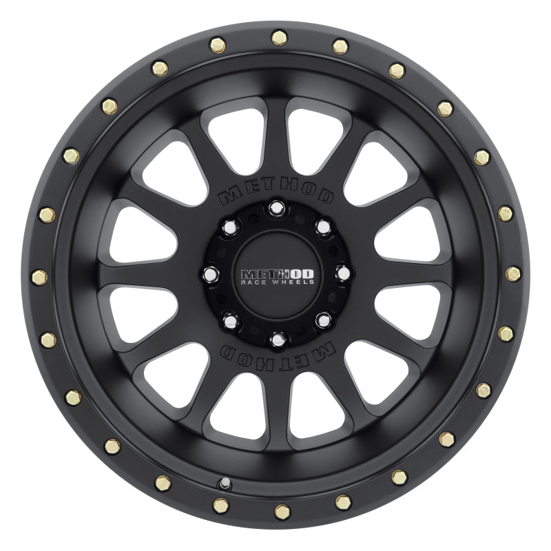 Method MR605 NV 20x9 -12mm Offset 8x170 124.9mm CB Matte Black Wheel