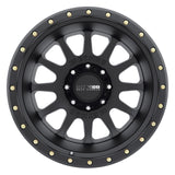 Method MR605 NV 20x12 -52mm Offset 8x180 124.1mm CB Matte Black Wheel