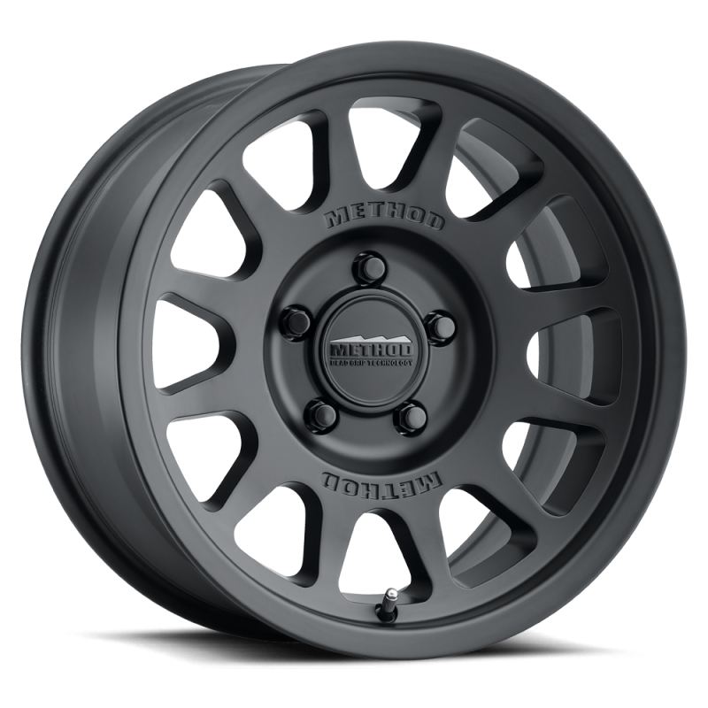 Method MR703 17x7.5 +50mm Offset 5x130 78.1mm CB Matte Black Wheel