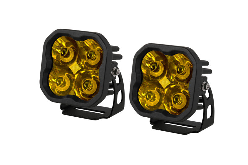 Diode Dynamics SS3 Pro ABL - Yellow Spot Standard (Pair)