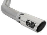 aFe LARGE BORE HD 4in 409-SS DPF-Back Exhaust w/Polished Tip 07.5-12 Dodge Diesel Trucks L6-6.7L(td)