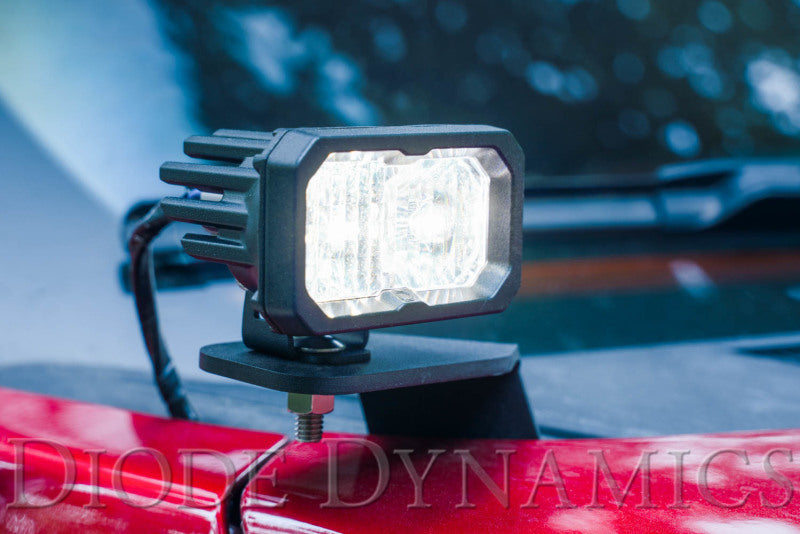 Diode Dynamics 15-20 Ford F-150/Raptor Sport SS3 LED Ditch Light Kit - Yellow Combo