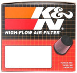 K&N Filter Universal Rubber Filter 2 7/16 inch Flange 4.5x3.75 inch Base 3.5x2.5 inch Top 2.75 inch