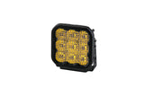 Diode Dynamics SS5 LED Pod Sport - Yellow Flood (Single)