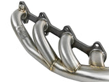 aFe Twisted Steel 1.75-2in 304 SS Headers 03-07 Ford Diesel Trucks V8-6.0L (td)