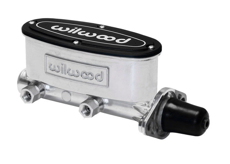 Wilwood High Volume Tandem Master Cylinder - 1 1/8in Bore Ball Burnished