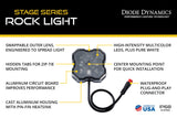 Diode Dynamics Stage Series RGBW LED Rock Light (Add-on 2-pack)