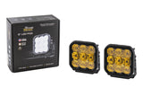 Diode Dynamics SS5 LED Pod Pro - Yellow Spot (Pair)