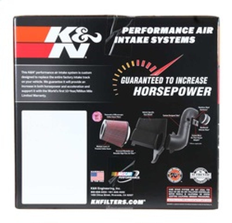 K&N 63 Series Aircharger Performance Intake Kit Chevy/GMC 14-15 Silverado/Sierra 1500 5.3L/6.2L V8