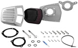 K&N Street Metal Intake System 08-16 Harley Davidson Shaker Silver H/D Touring Models
