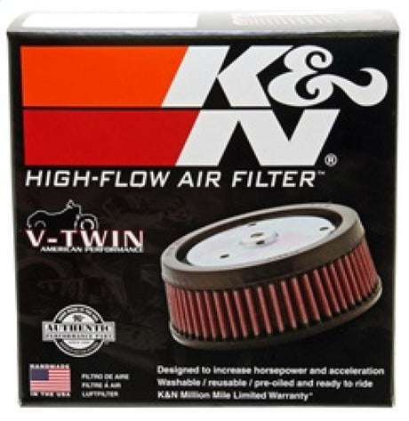 K&N Replacement Air Filter 5.5in Top OD x 6in Base OD x 2.313in H for Harley-Davidson