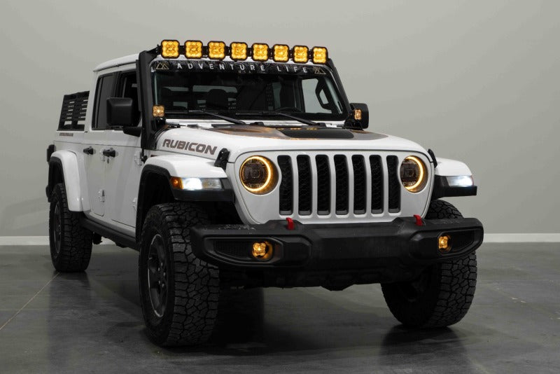 Diode Dynamics Jeep JL SS5 Pro CrossLink Windshield - Yellow Combo Lightbar Kit