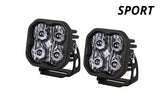 Diode Dynamics SS3 Sport RBL - White Flood Standard (Pair)