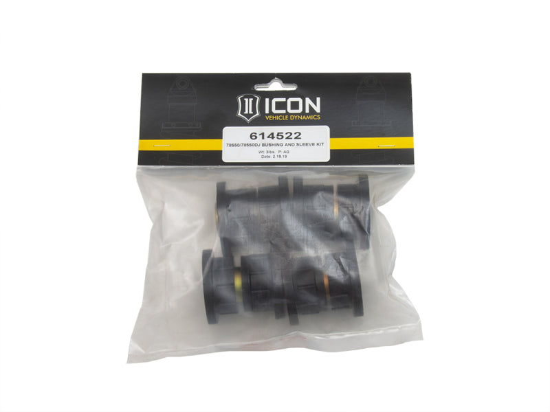 ICON (78550/78550DJ) Upper Control Arm Replacement Bushing And Sleeve Kit