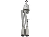 aFe Power MACHForce XP Exhaust System Cat-Back 409 Stainless Steel 07-08 Hummer H2 V8 6.0L/6.2L