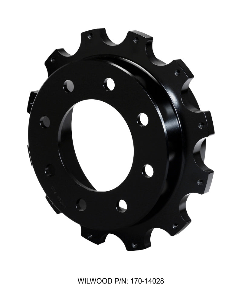 Wilwood Hat-Park Brake 1.78in Offset 8 x 6.50 - 12 on 10.75in