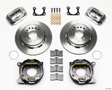 Wilwood Forged Dynalite P/S Park Brake Kit Polished Big Ford 2.36in Offset