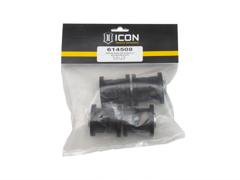 ICON (78500) UCA Replacement Bushing & Sleeve Kit, Mfg Before 8/2015