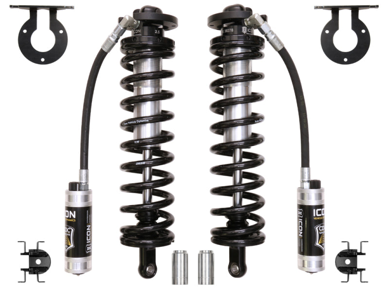 ICON 2005-2024 Ford F-250/F-350 Super Duty 4WD, 4-5.5” Lift, Front, 2.5 V.S. Remote Reservoir CDCV Coilover Conversion Kit