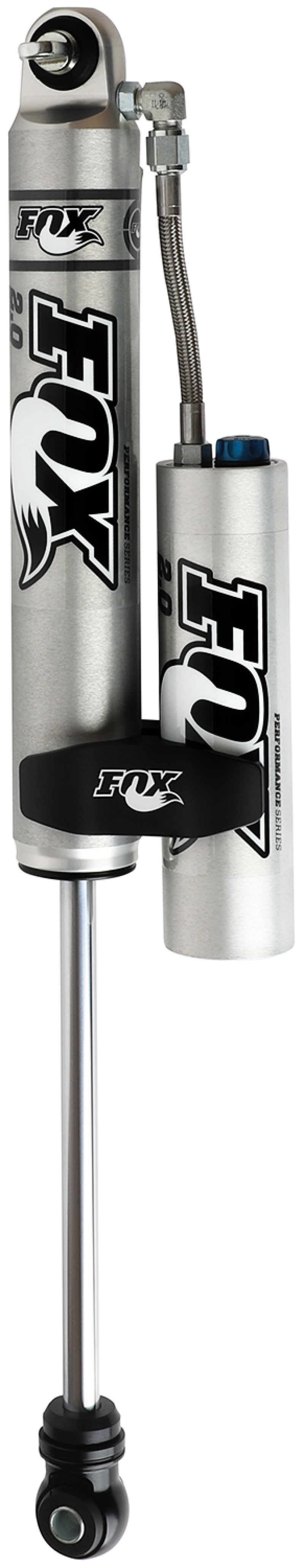 Fox 07+ Jeep JK 2.0 Factory Series 9.6in. Smooth Body R/R Rear Shock w/CD Adj. / 1.5-3.5in. Lift