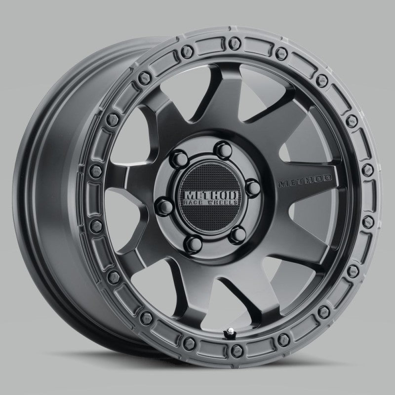 Method MR317 18x9 +18mm Offset 6x135 87mm CB Matte Black Wheel