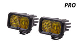 Diode Dynamics Stage Series 2 In LED Pod Pro - Yellow Driving Standard ABL (Pair)