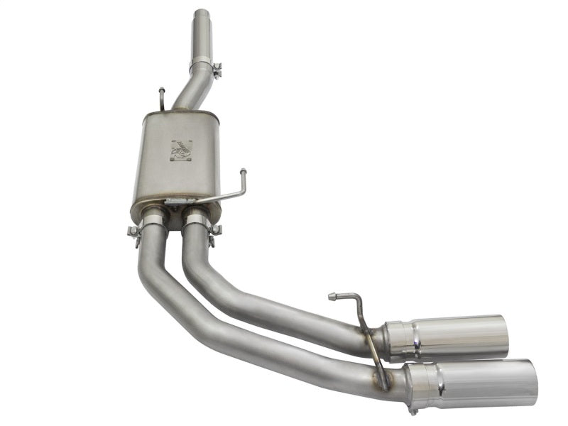 aFe Rebel Exhausts Cat-Back SS Ford F-150 04-08 V8 4.6/5.4L w/ Polished Tips