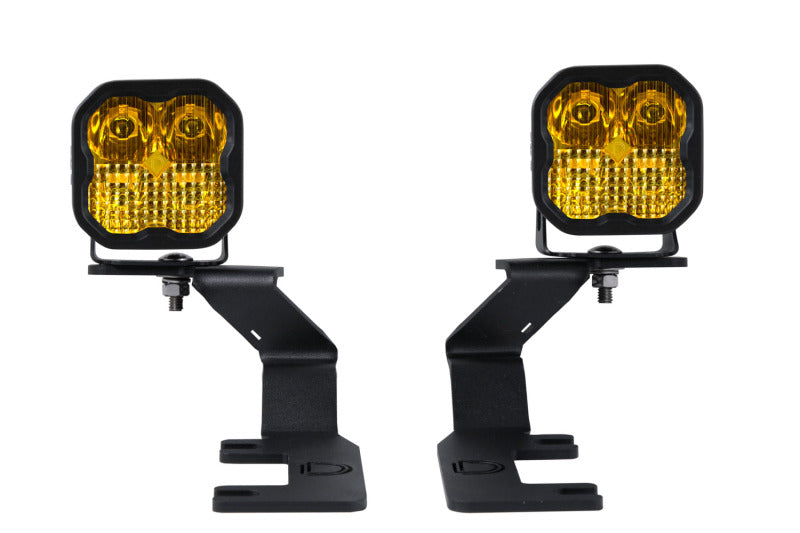 Diode Dynamics 15-21 Colorado/Canyon SS3 LED Ditch Light Kit - Yellow Pro Combo