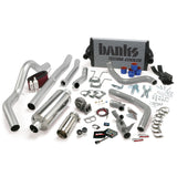 Banks Power 94-97 Ford 7.3L CCLB Auto PowerPack System - SS Single Exhaust w/ Chrome Tip