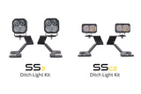 Diode Dynamics 2021 Ford Bronco Stage Series 2in LED Ditch Light Kit - Sport Yellow Pro Combo