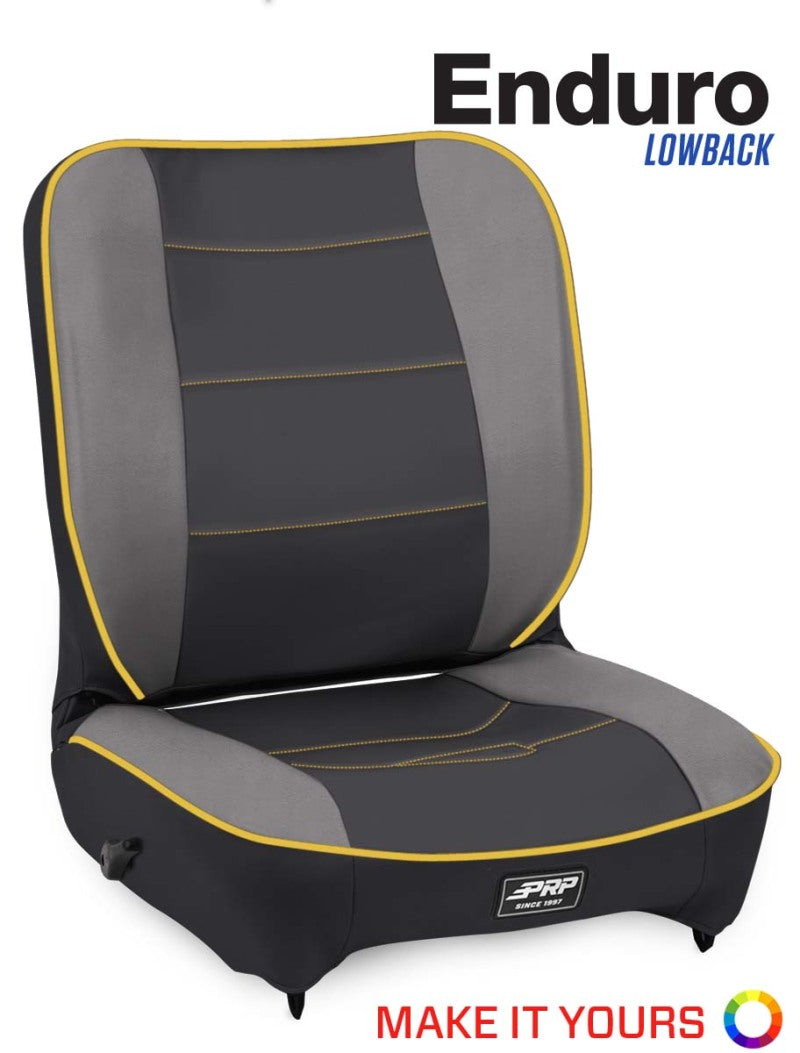 PRP Enduro Low Back Reclining/Extra Wide Suspension Seat (Passenger Side)