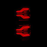 AlphaRex 14-21 Toyota Tundra LUXX LED Taillights Black/Red w/Activ Light/Seq Signal