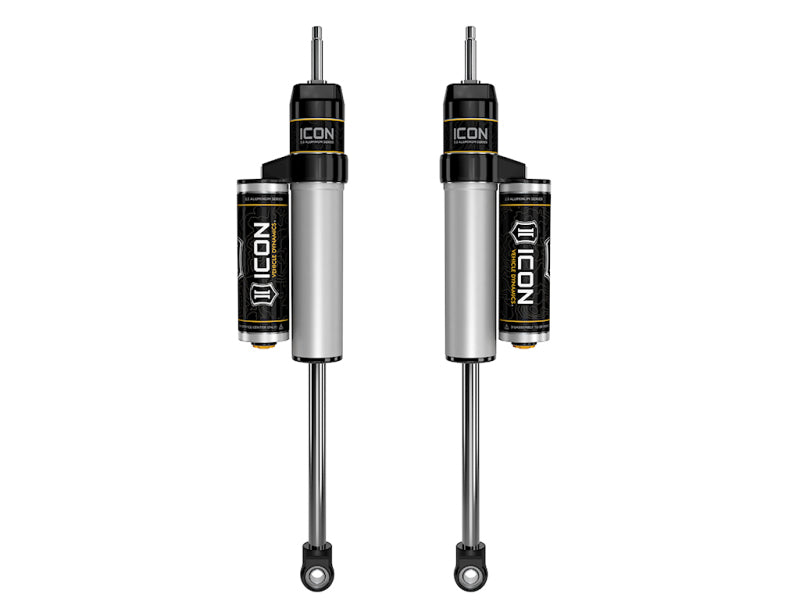 ICON 2005-2022 Ford F-250/F-350 Super Duty 4WD, 4.5” Lift, Front 2.5 VS Piggyback Reservoir Shocks, Pair