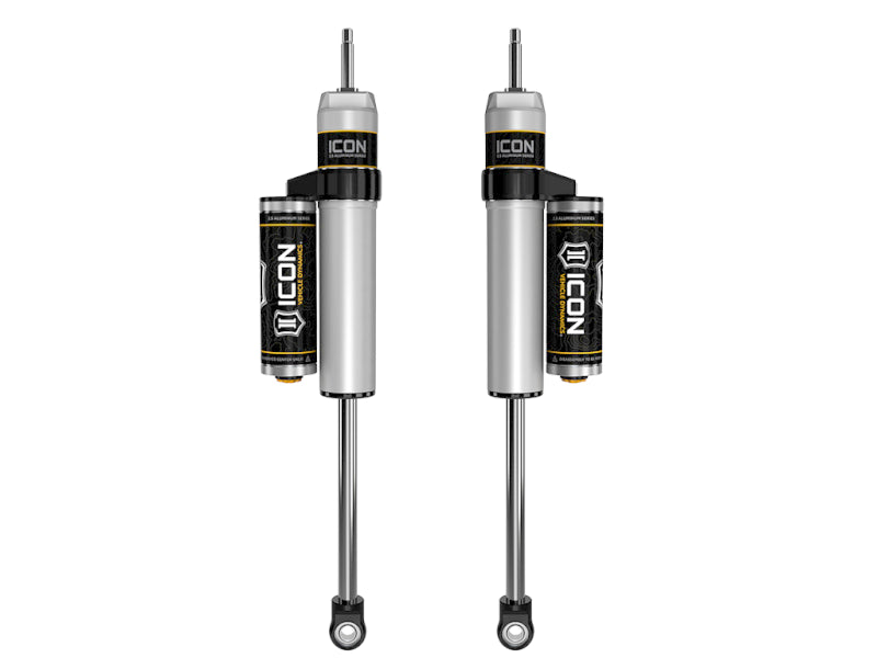 ICON 2005-2022 Ford F-250/F-350 Super Duty 4WD, 4.5” Lift, Front 2.5 VS Piggyback Reservoir Shocks, Pair