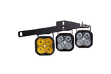 Diode Dynamics 17-20 Ford Raptor SS3 LED Fog Light Kit - Yellow Pro