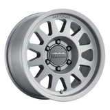 Method MR704 17x8.5 0mm Offset 6x135 87mm CB Matte Titanium Wheel