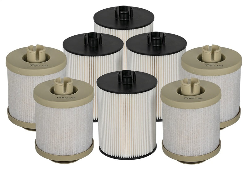 aFe Pro GUARD D2 Fuel Filter 08-10 Ford Diesel Trucks V8 6.4L (td) (4 Pack)