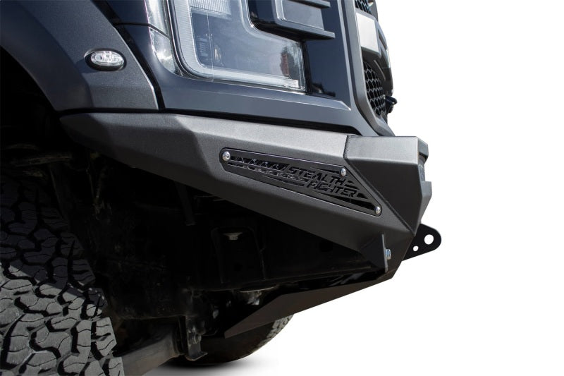 Addictive Desert Designs 17-18 Ford F-150 Raptor Stealth Fighter Front Bumper w/ Winch Mount