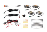 Diode Dynamics RGBW Grille Strip Kit 4pc Multicolor