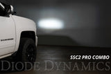 Diode Dynamics 14-19 Silverado/Sierra SSC2 LED Ditch Light Kit - Yellow Pro Combo