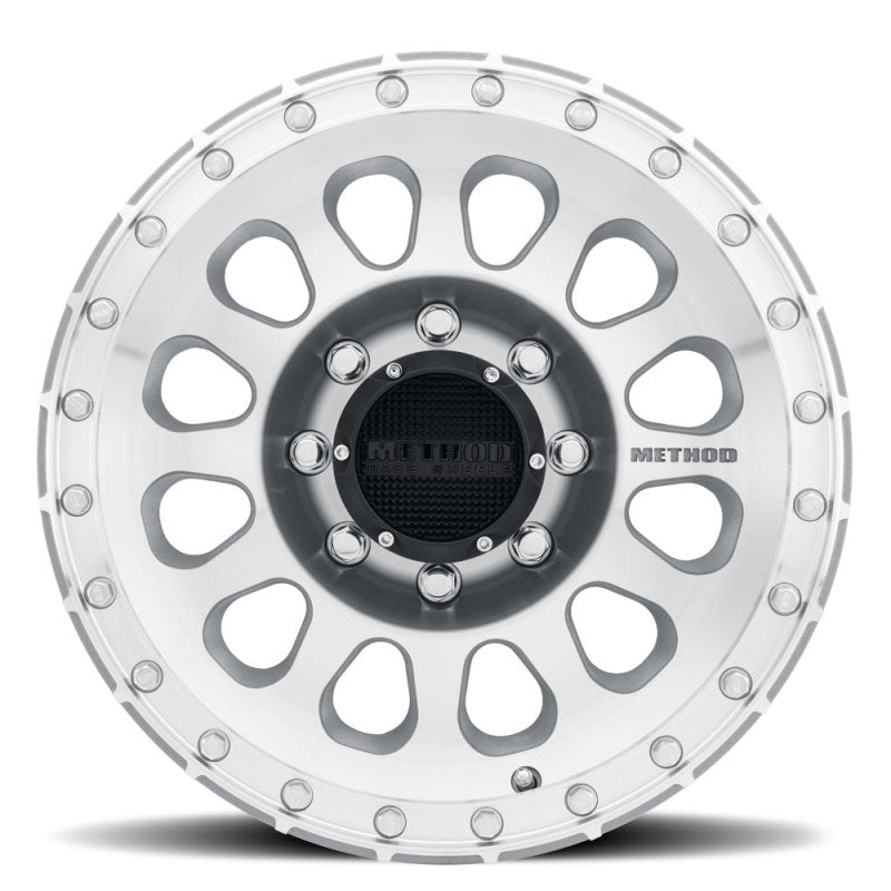 Method MR315 17x8.5 0mm Offset 8x170 130.81mm CB Machined/Clear Coat Wheel