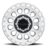 Method MR315 17x8.5 0mm Offset 8x170 130.81mm CB Machined/Clear Coat Wheel