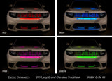 Diode Dynamics RGBW Grille Strip Kit 2pc Multicolor