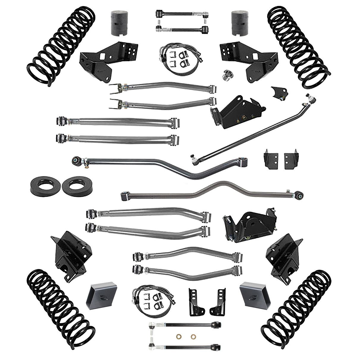 Synergy 07-18 Jeep Wrangler JKU 4 DR 4.5in Lift Stage 4 Suspension System