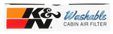 K&N Replacement Cabin Air Filter