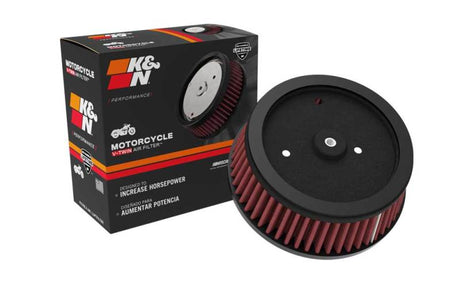 K&N Round Tapered 6.25in Base OD x 5.5in Top OD x 2.125in H Replacement Filter for Harley-Davidson