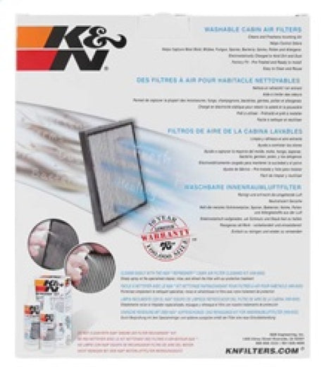 K&N 03-14 Honda Accord/Civic/Odyssey / 04-14 Acura TL/TSX/RL/CSX Cabin Air Filter