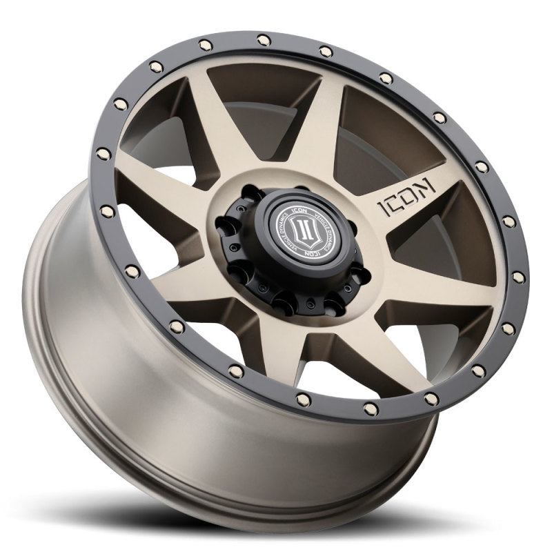 ICON Rebound 20x9 8x6.5in 12mm Offset 5.5in BS Bronze Wheel